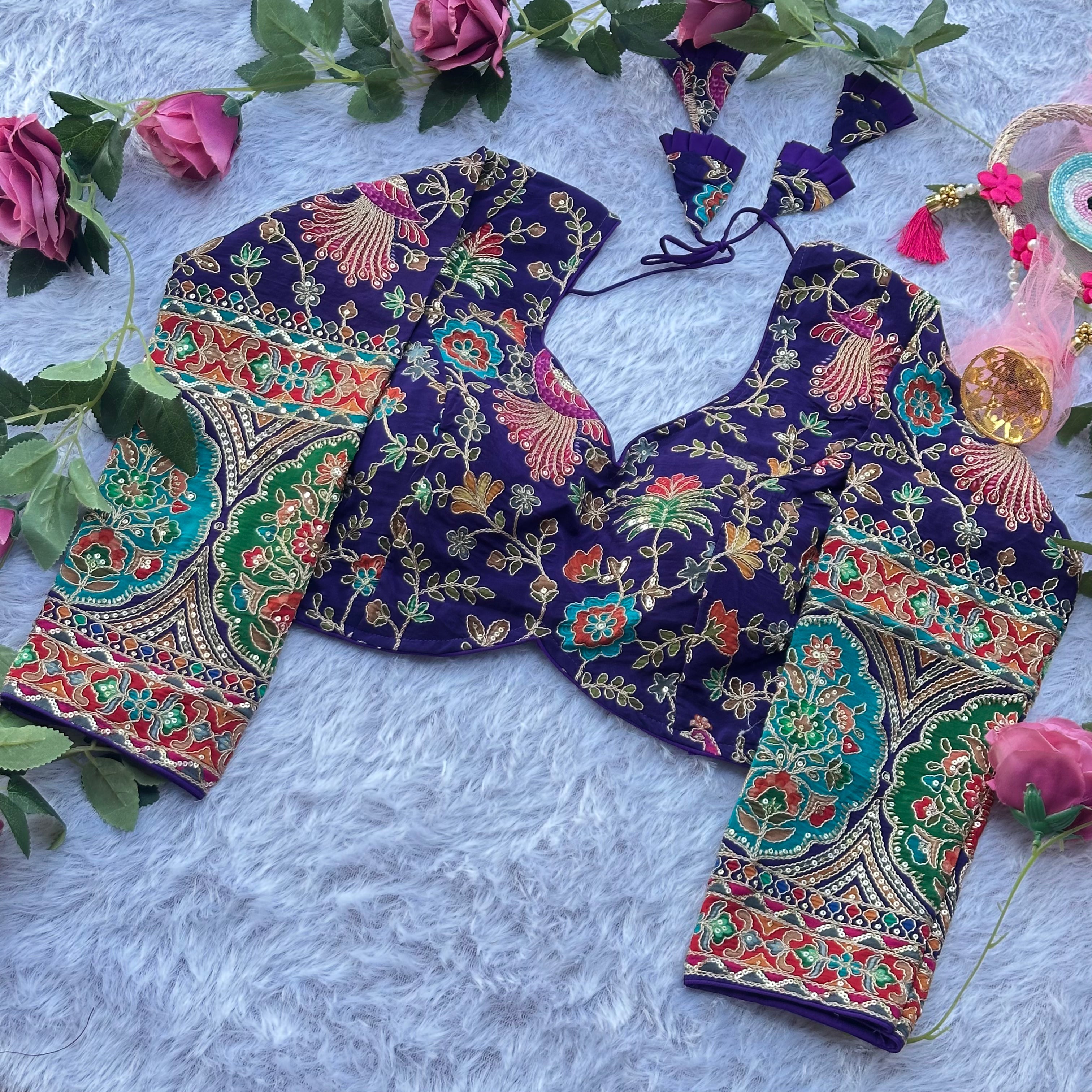 HEAVY NEW LAUNCHD PURE CREPE FABRIC WITH LONG SLEEVES BLOUSE